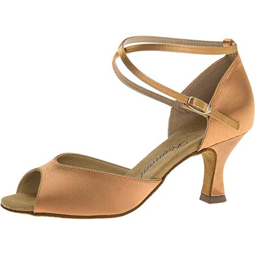 Diamant TANZSCHUHMANUFAKTUR Damen 017-087-087 Tanzschuh, Bronze, 35 1/3 EU von Diamant