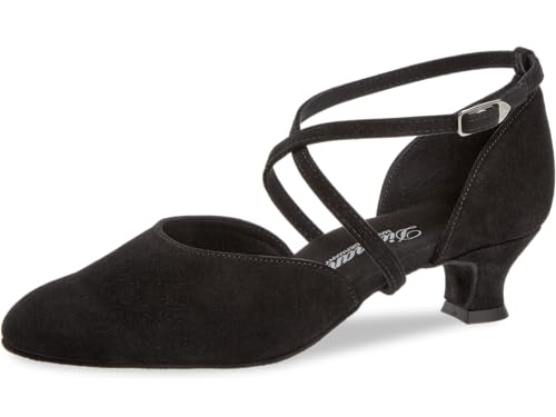 Diamant TANZSCHUHMANUFAKTUR Damen 048-112-001 Tanzschuh, Schwarz, 38 2/3 EU X-Weit von Diamant TANZSCHUHMANUFAKTUR