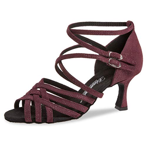 Diamant TANZSCHUHMANUFAKTUR Damen 108-087-567 Tanzschuh, Bordeaux Glitzer, 35 1/3 EU Diamant TANZSCHUHMANUFAKTUR Damen 108-087-567 Tanzschuh, Bordeaux Glitzer, 35 1/3 EU von Diamant TANZSCHUHMANUFAKTUR