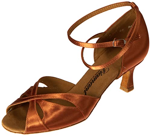 Diamant TANZSCHUHMANUFAKTUR Damen 141-077-379 Tanzschuh, Dark Tan, 36 2/3 EU von Diamant