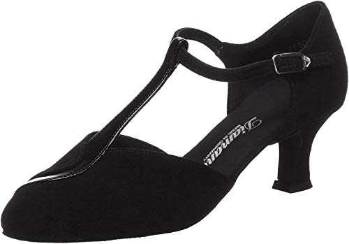 Diamant 068-069-008, Damen Tanzschuhe - Standard & Latein, Schwarz (Schwarz), 41 1/3 EU (7.5 Damen UK) von Diamant
