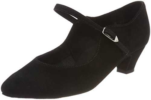 Diamant Damen 050-047-001 Standard-& Latintanzschuhe, Schwarz (Schwarz 001), 37 1/3 EU (4.5 UK) von Diamant