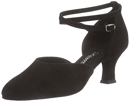 Diamant Damen 058-068-001 Tanzschuhe Standard & Latein, Schwarz von Diamant