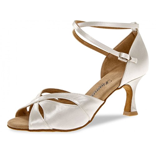 Diamant Damen 141-087-092 Standard- & Latintanzschuhe, Weiß (Weiß 092), 37 1/3 EU (UK 4.5) von Diamant