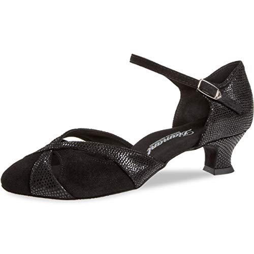 Diamant Damen 142-112-084 Standard-& Latintanzschuhe, Schwarz (Schwarz 084) von Diamant