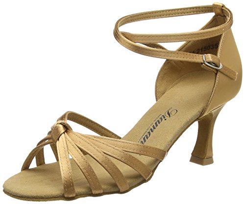 Diamant Damen Latein 109-087-087 Tanzschuhe Standard & Latein, Beige (Hautfarben), 38 2/3 EU von Diamant