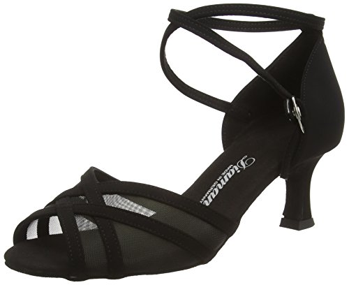 Diamant Damen Latein Tanzschuhe, Schwarz (Black), 35 1/3 EU (3 UK) von Diamant