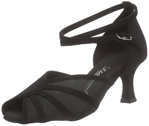 Diamant Mädchen Damen Latein Tanzschuhe 020-077-040 Standard & Latein, Schwarz Schwarz, 35 1/3 von Diamant