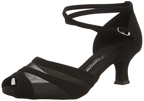 Diamant Mädchen Damen Latein Tanzschuhe 102-064-040 Standard & Latein, Schwarz, 34 von Diamant