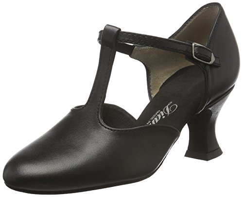 Diamant Damen Tanzschuhe 053-006-034 Standard & Latein, Schwarz (Schwarz), 37 1/3 EU (4.5 UK) von Diamant