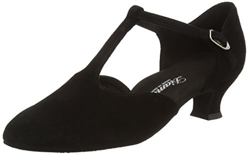 Diamant Diamant Damen Tanzschuhe 053-014-001, Damen Tanzschuhe Standard & Latein, Schwarz (Schwarz), 34 2/3 EU (2.5 UK) von Diamant