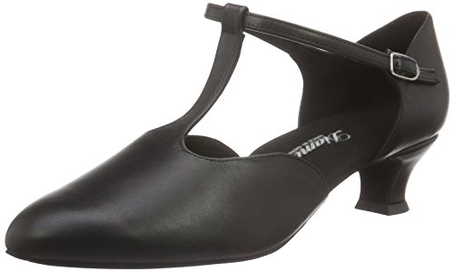 Diamant Damen Tanzschuhe 053-014-034, Damen Tanzschuhe Standard & Latein, Schwarz (Schwarz), 41 1/3 EU (7½ UK) von Diamant