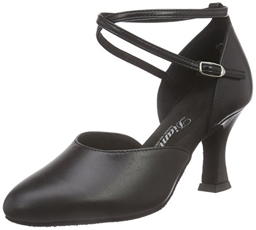 Diamant Damen Tanzschuhe 058-080-034 Standard & Latein, Schwarz (Schwarz), 34 von Diamant