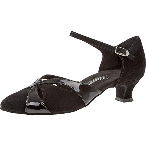 Diamant Damen Tanzschuhe 142-014-008 Standard & Latein, Schwarz (Schwarz), 38 EU (5 UK) von Diamant