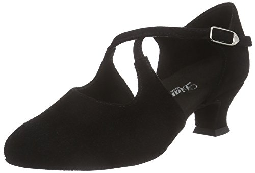 Diamant Diamant Damen Tanzschuhe 052-112-001, Damen Tanzschuhe Standard & Latein, Schwarz (Schwarz), 35 1/3 EU (3 UK) von Diamant