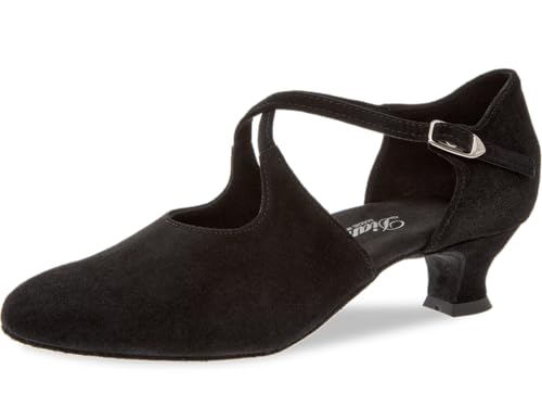Diamant Diamant Damen Tanzschuhe 052-112-001, Damen Tanzschuhe Standard & Latein, Schwarz (Schwarz), 43 1/3 EU (9 UK) von Diamant