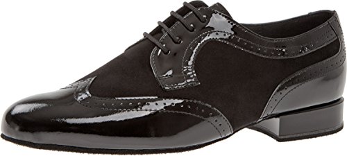 Diamant Herren Tanzschuhe 089-076-029 Standard & Latein, Schwarz (Schwarz) von Diamant