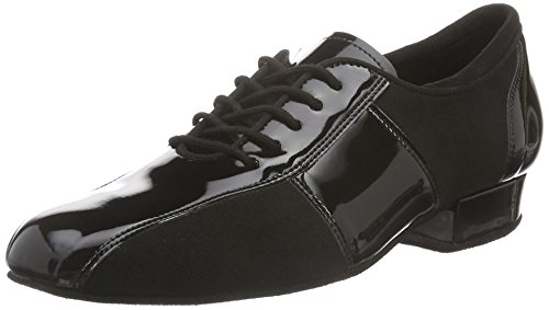 Diamant Herren Tanzschuhe 143-325-381-A Standard & Latein, Schwarz (Schwarz), 41 1/3 von Diamant