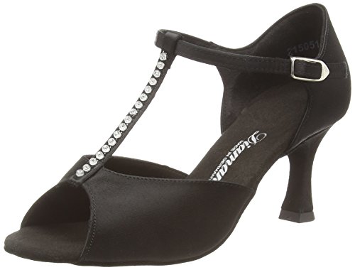 Diamant Latein 025-087-091 Damen Tanzschuhe, Schwarz, 33 1/3 von Diamant