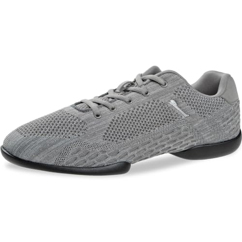 Diamant Unisex Split-Sole Dance Sneakers Tune Light Gray - Größe: UK 8,5 von Diamant