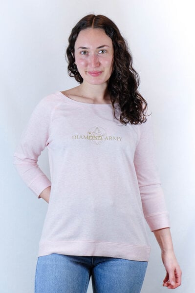 Diamond-Army Creme Pink Pullover von Diamond-Army