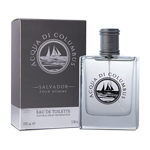 Acqua di Colombus | Salvador Eau de Toilette – Herrenduft Colombus-Wasser, Zitrus- und Gewürznoten, hergestellt in Italien, 100 ml von Diamond