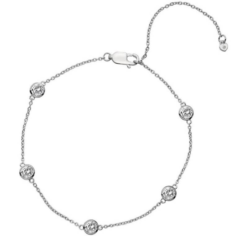 Diamond Armband Silver bracelet with topaz and genuine diamond Willow DL580 von Diamond