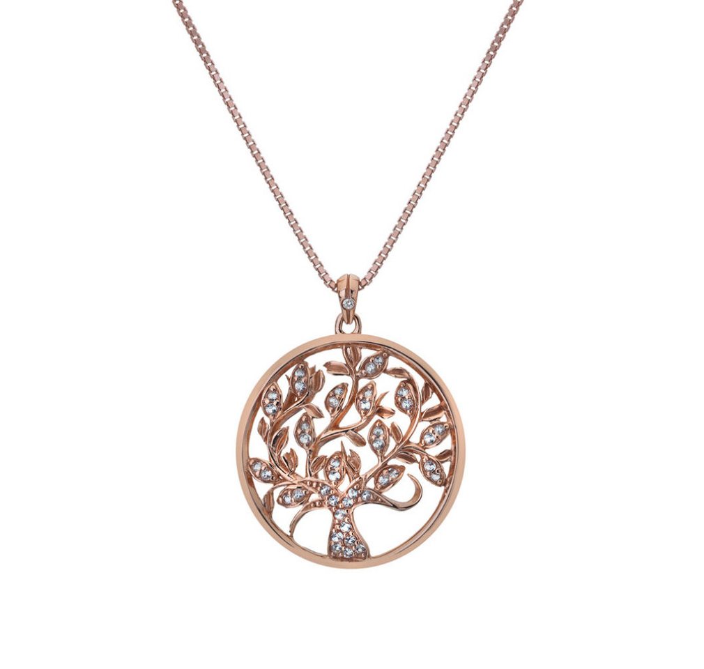 Diamond Kette mit Einhänger Bronze Necklace Tree of Life Nurture DP865 (chain, pendant) von Diamond