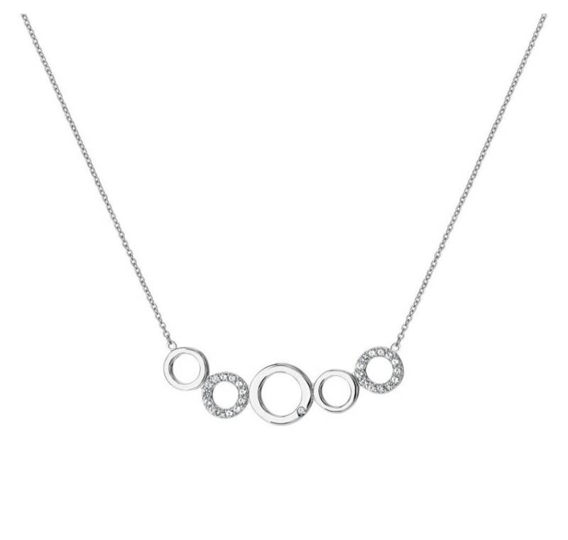 Diamond Kette mit Einhänger Elegant silver necklace with diamond and topaz Balance DN164 von Diamond