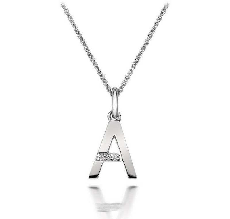 Diamond Kette mit Einhänger Micro A Classic DP401 Necklace (Chain, Pendant) von Diamond