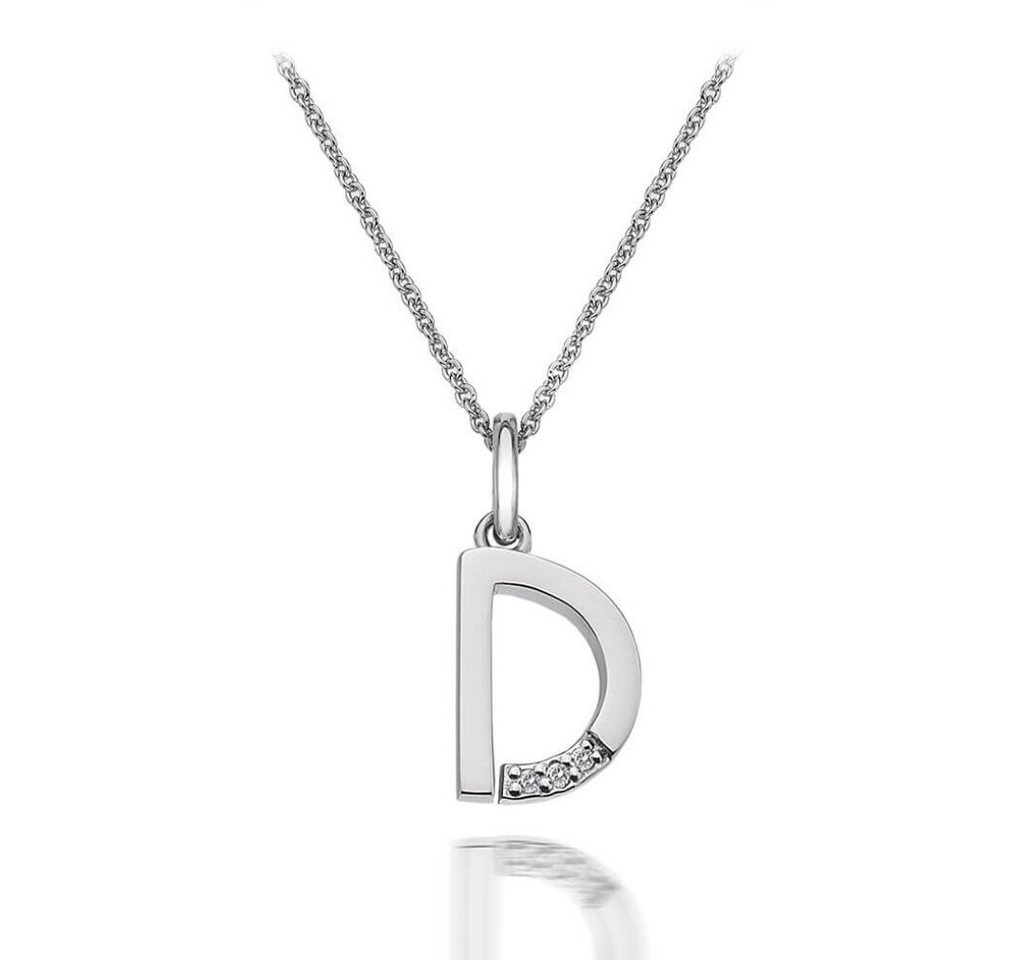 Diamond Kette mit Einhänger Micro D Clasic DP404 Necklace (Chain, Pendant) von Diamond