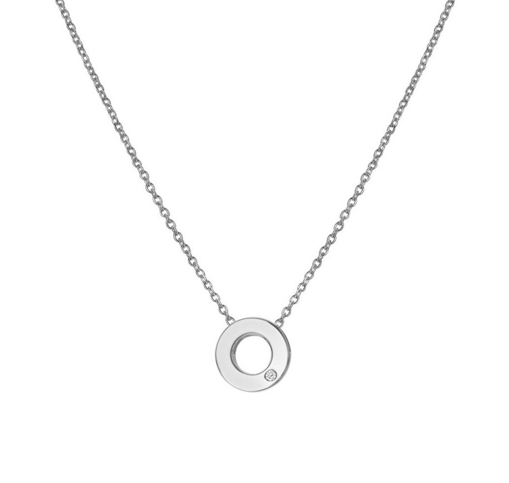 Diamond Kette mit Einhänger Minimalist Silver Diamond Necklace Diamond Amulets DP892 von Diamond