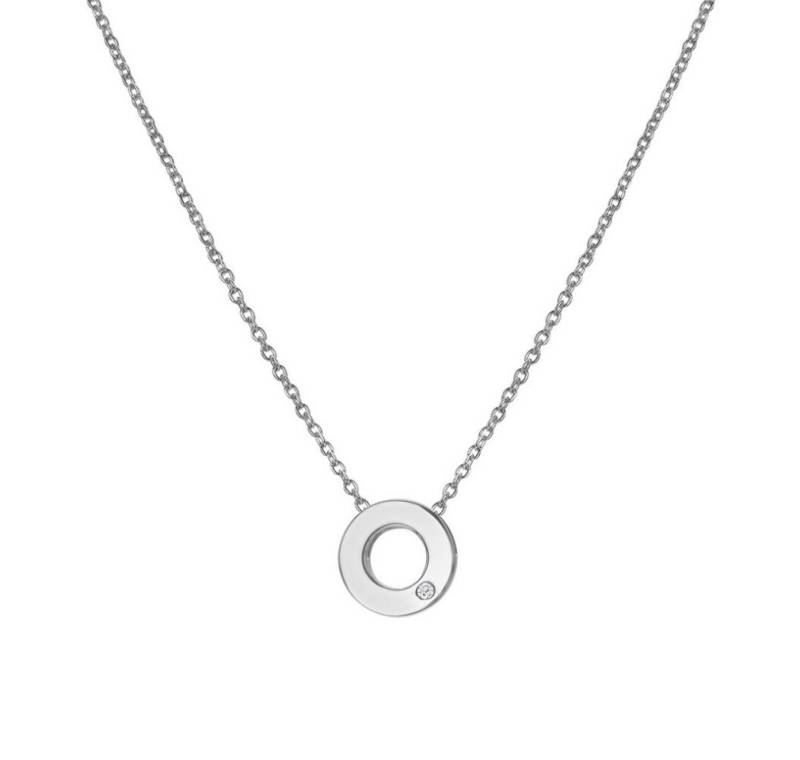 Diamond Kette mit Einhänger Minimalist Silver Diamond Necklace Diamond Amulets DP892 von Diamond