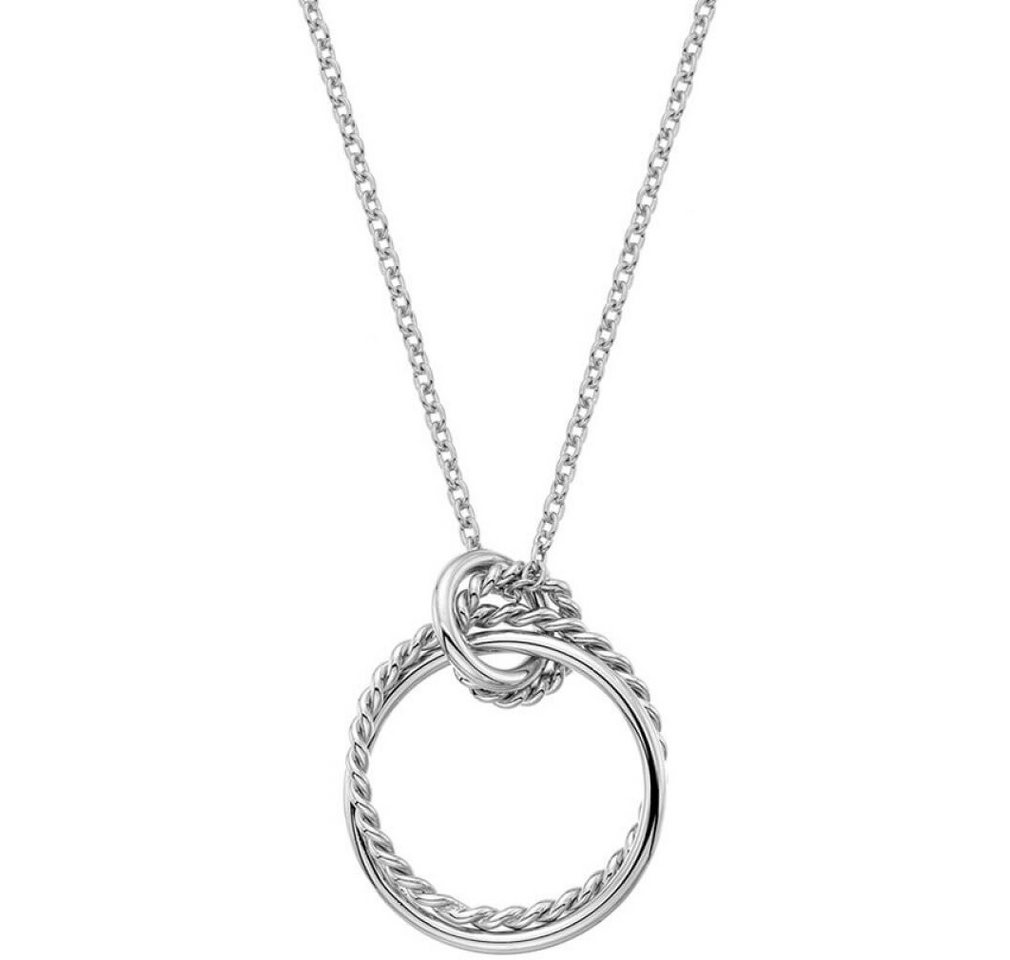 Diamond Kette mit Einhänger Silver Necklace With Right Diamond Jasmine DP735 von Diamond
