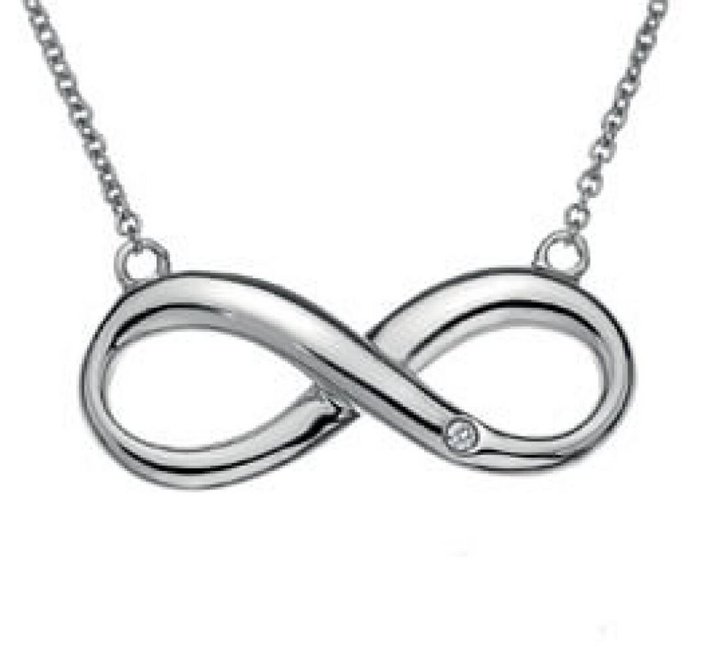 Diamond Kette mit Einhänger Silver necklace Infinity von Diamond