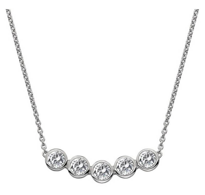 Diamond Kette mit Einhänger Tender silver necklace with topazes and genuine diamond Willow DN129 von Diamond