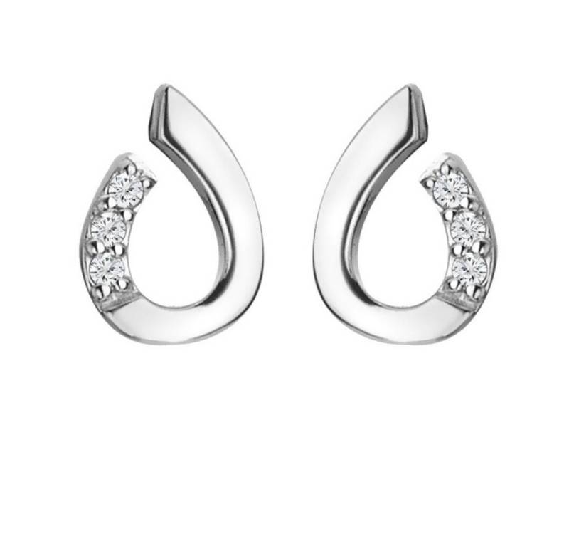 Diamond Ohrring-Set Elegant silver earrings with diamonds Much Loved DE729 von Diamond