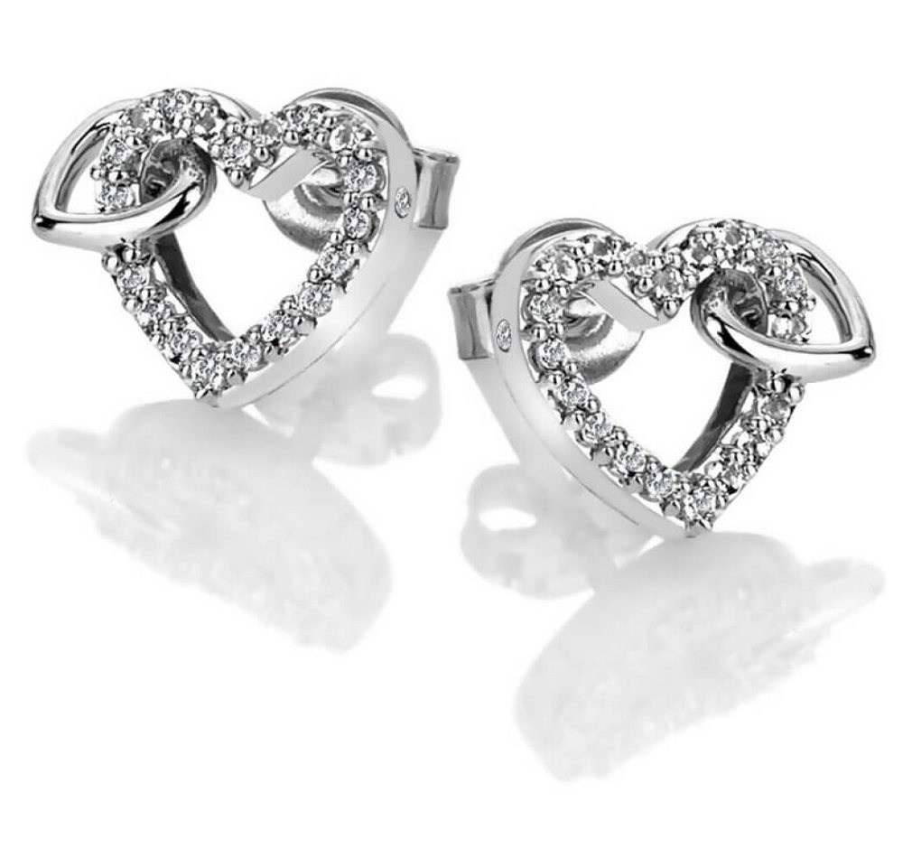 Diamond Ohrring-Set Gorgeous earrings with genuine diamond Flora DE605 von Diamond