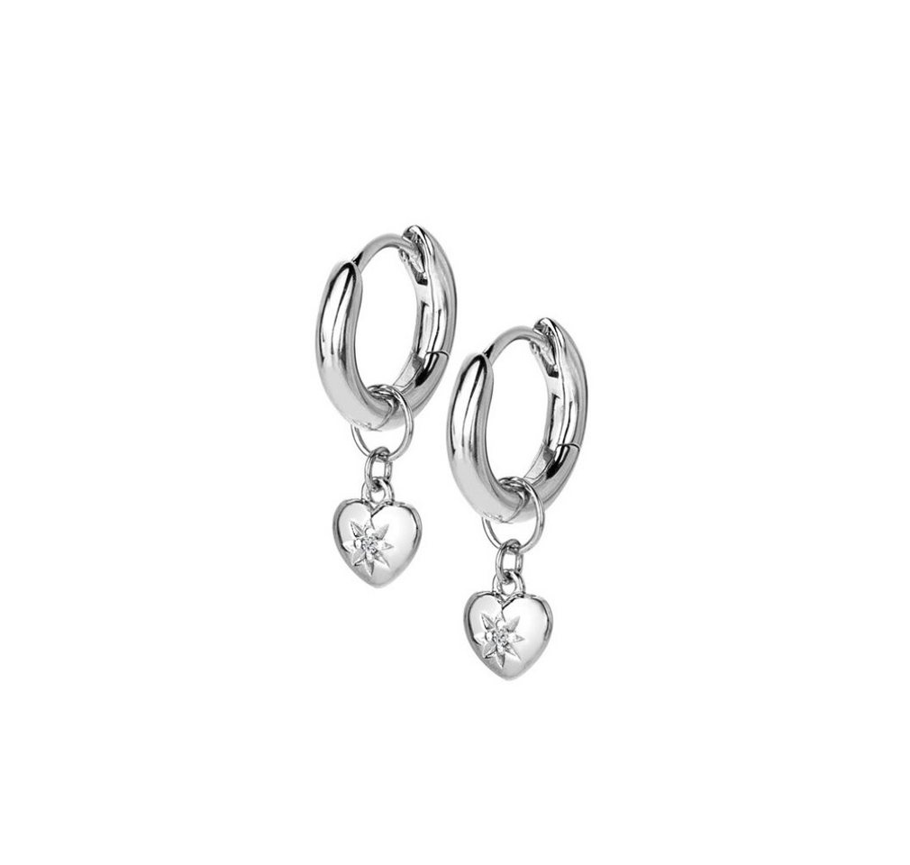 Diamond Ohrring-Set Romantic silver earrings with diamonds 2 in 1 Most Loved DE718 von Diamond