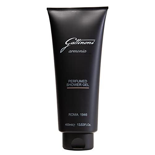 GATTINONI | Armonia Roma 1946 Duschgel für Damen, 400 ml, mit blumigem und holzigem Duft, für eine duftendere Haut, Made in Italy von DIAMOND INTERNATIONAL