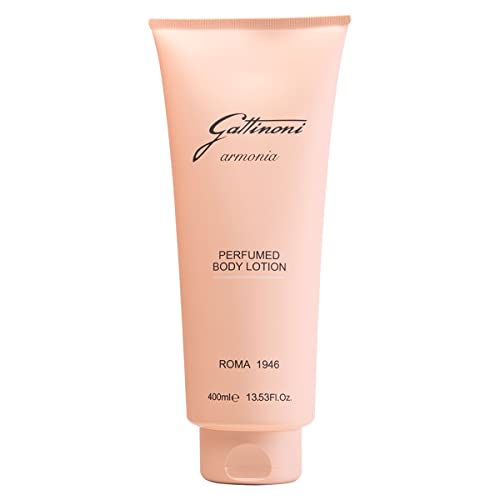 GATTINONI | Armonia Roma 1946 - Körperlotion für Damen, 400 ml, mit blumigem und holzigem Duft für eine weichere und duftendere Haut, Made in Italy von Diamond