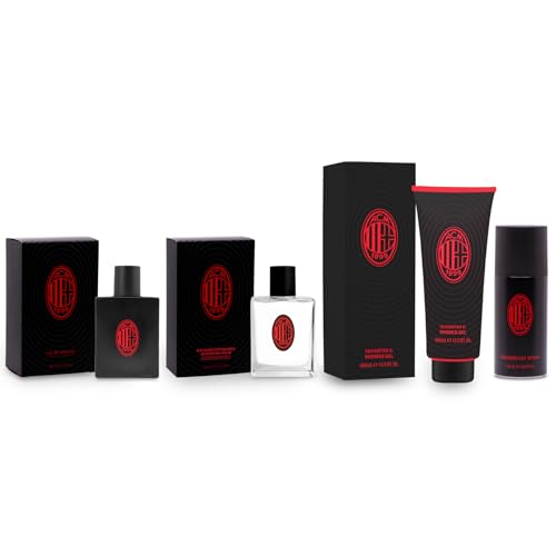 Milan Eau de Toilette, Eau de Toilette für Herren, Milan, mit einem holzigen und würzigen Duft, elegante Verpackung von Rossonero, hergestellt in Italien, 100 ml von Diamond