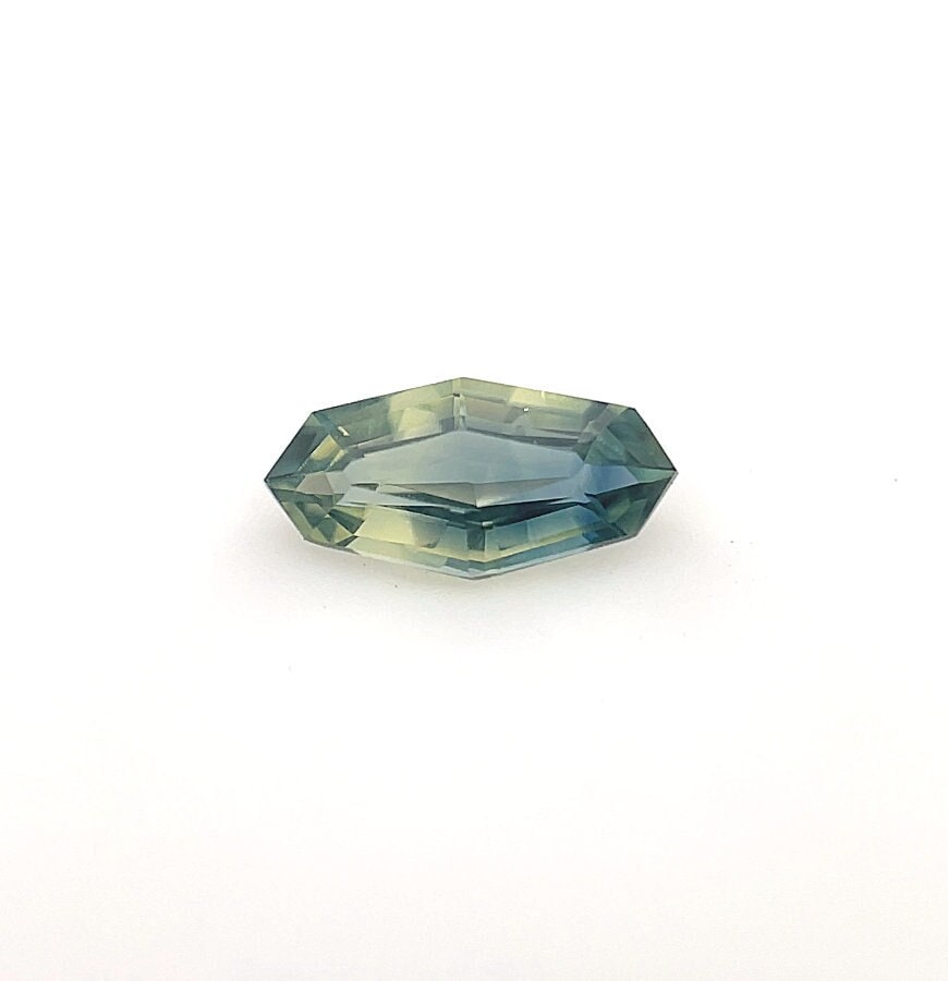 Aaaa 0, 54 Ct Lose Modifizierte Marquise Form Teal-Parti Saphir Verlobungsring Edelstein von Diamondful