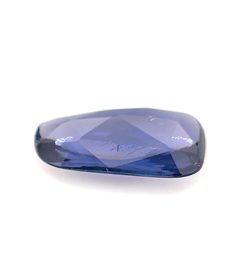 Aaaa 1.81 Ct Lose Freeform Rose Cut Form Blau Violett Saphir Verlobungsring Edelstein von Diamondful