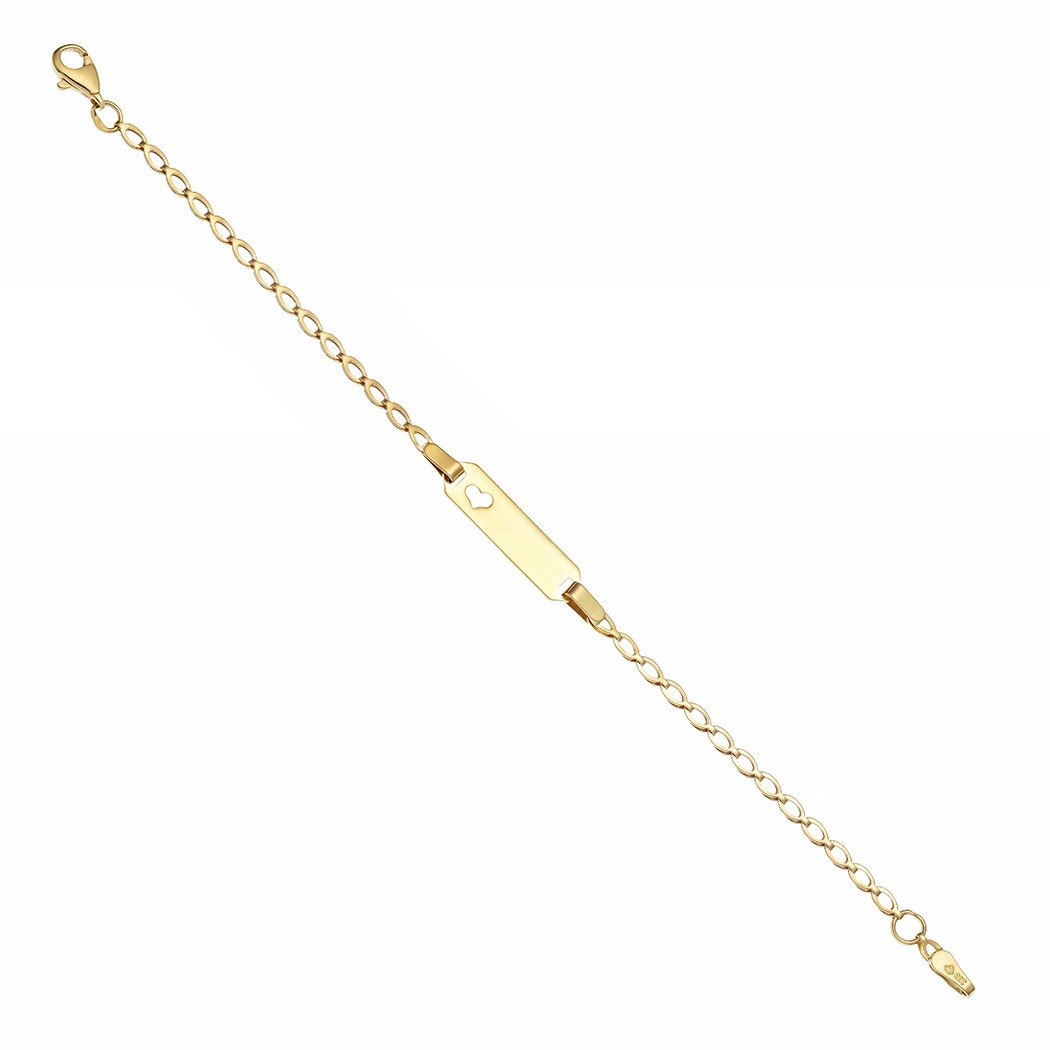 Goldarmbänd Für Kinder Gold Armbänd Armkette Platte Herz Goldarmbänd Für Kinder Gold Armbänd Armkette Platte Herz von DiamondiLove