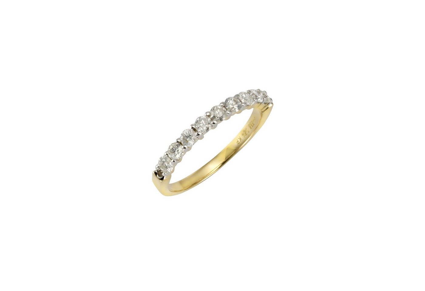 Diamonds by Ellen K. Fingerring 585 Gold 9 Brillanten=0,52ct. von Diamonds by Ellen K.