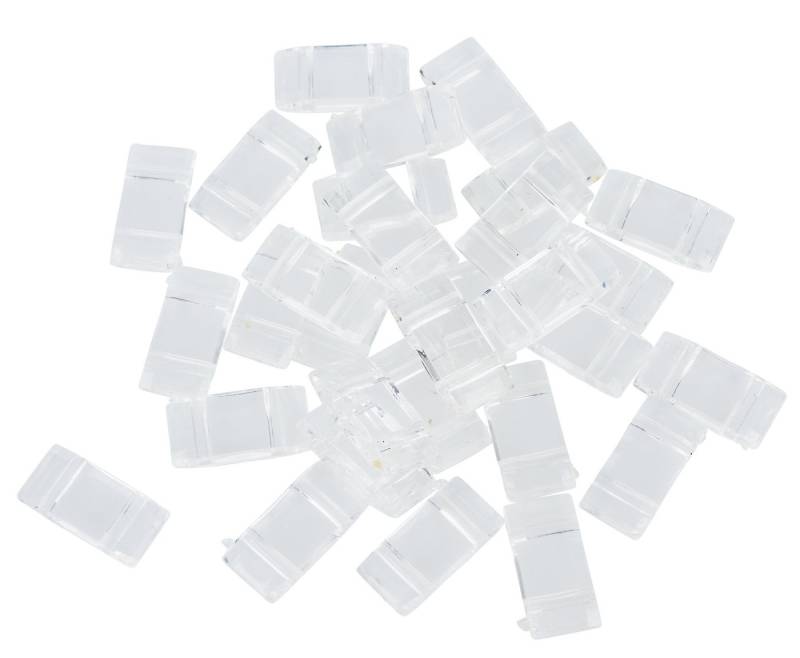 Pracht Schmuckset Acryl 2-Loch-Trägerperlen, 100 Stück von Pracht