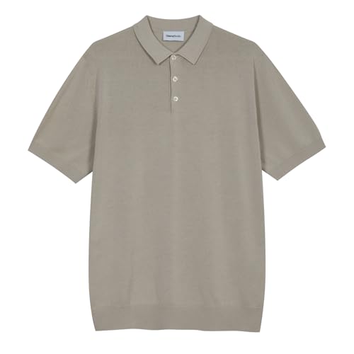 Diana Studio Men's Cotone Fresco Polo Shirt, Beige, M Diana Studio Men's Cotone Fresco Polo Shirt, Beige, M von Diana Studio
