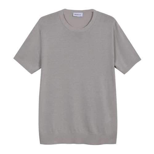 Diana Studio Men's Cotone Fresco T-Shirt, Beige, M von Diana Studio