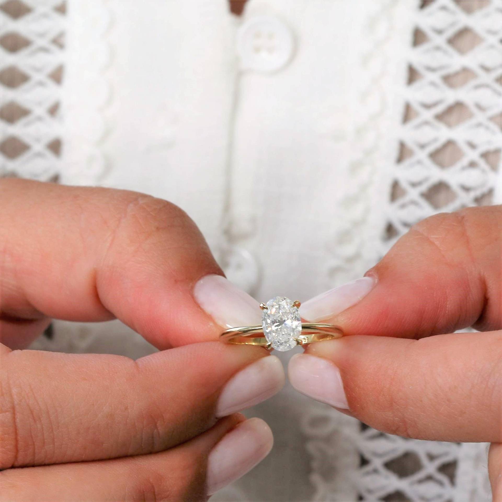 1 Karat Echt Diamant Luxuriöser Jahrestag Ring Für Frauen von DianaRafaelJewelry
